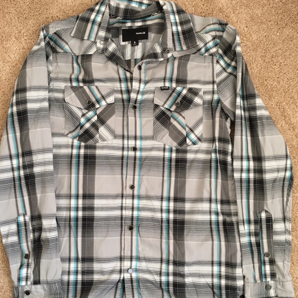 Hurley Long-sleeve Button Up